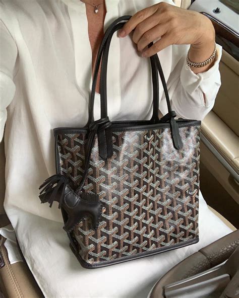 small goyard tote price|Goyard totes silver dollar.